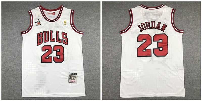 Bulls 23 Michael Jordan White 1998 All-Star Hardwood Classics Jersey,We sell and wholesale Bulls 23 Michael Jordan White 1998 All-Star Hardwood Classics Jersey on line form chian!